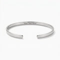 Bracelet jonc gravé — son prénom à votre poignet