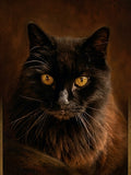 Portrait style Grand Maitre sans cadre, exemple Nanouche